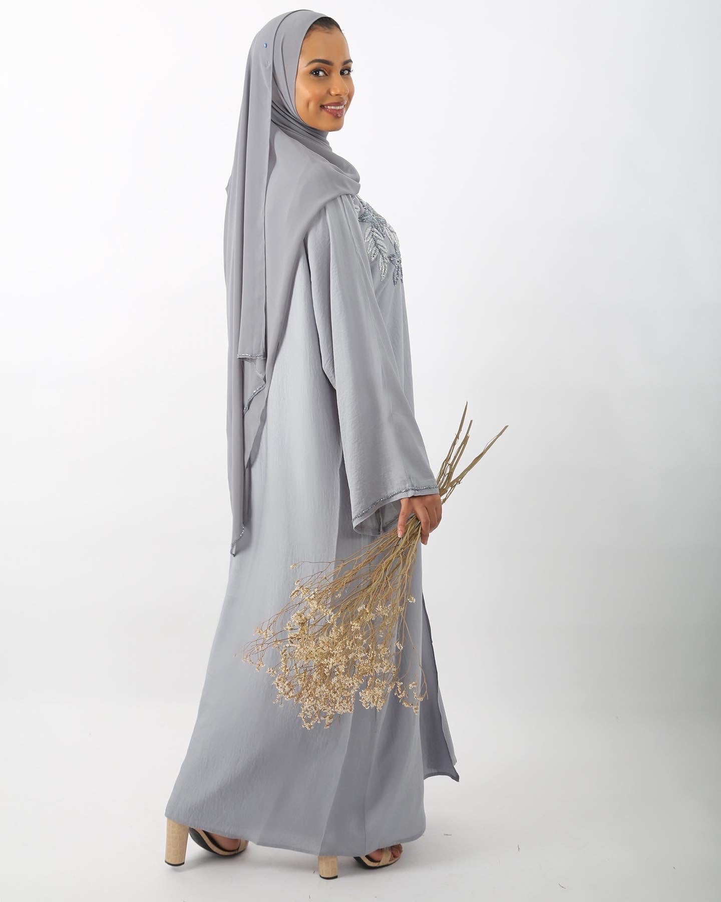 Two peice Louis Blue Abaya