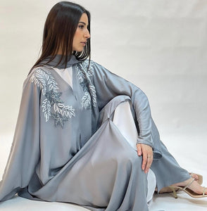 Two peice Louis Blue Abaya