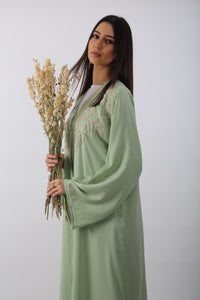 Mint Green Abaya