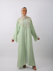 Mint Green Abaya