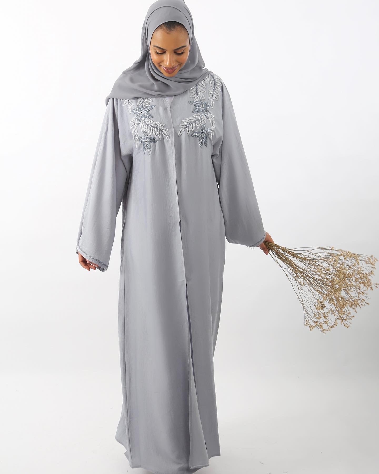 Two peice Louis Blue Abaya