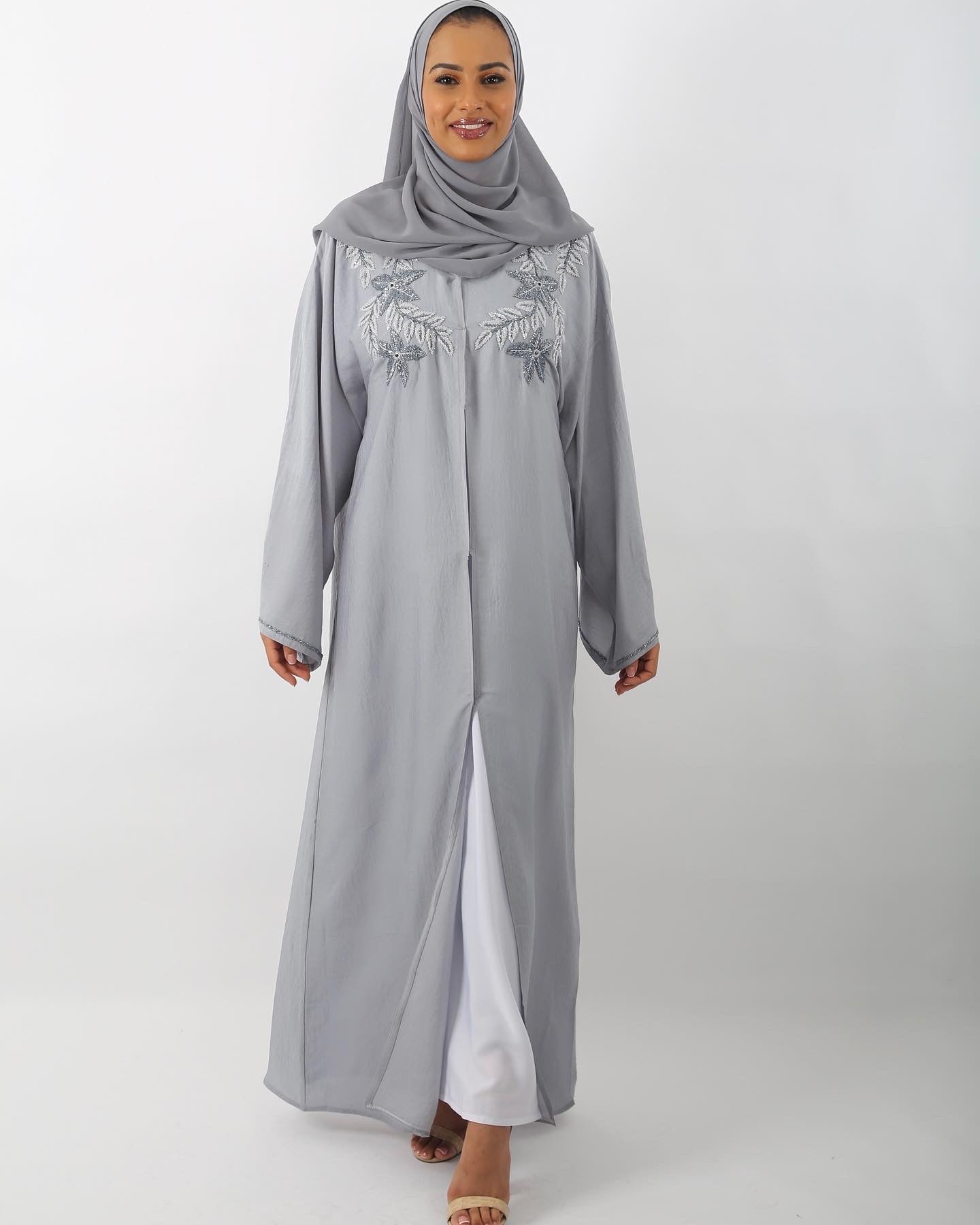 Two peice Louis Blue Abaya