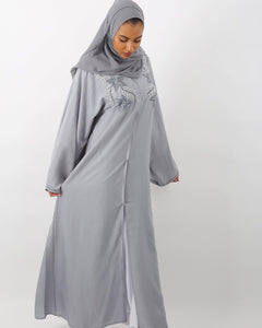 Two peice Louis Blue Abaya