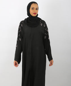 Two piece Noir Abaya